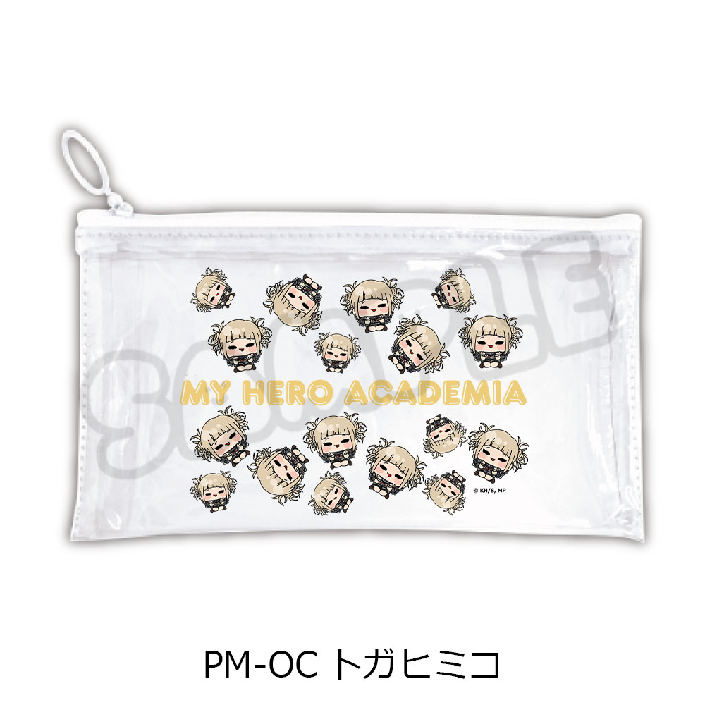 アニメ『僕のヒーローアカデミア』POTEmocho 第7弾 フラットクリアポーチ PM-OC(トガヒミコ) - official product image | AniSmile