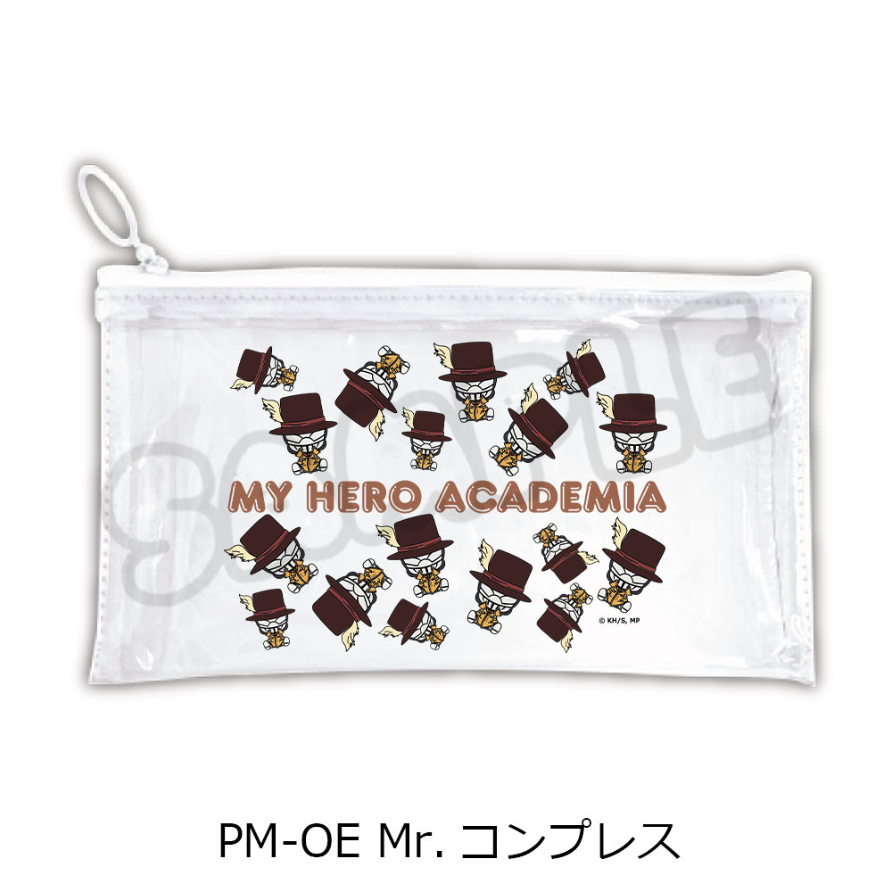 アニメ『僕のヒーローアカデミア』POTEmocho 第7弾 フラットクリアポーチ PM-OE(Mr.コンプレス) - official product image | AniSmile