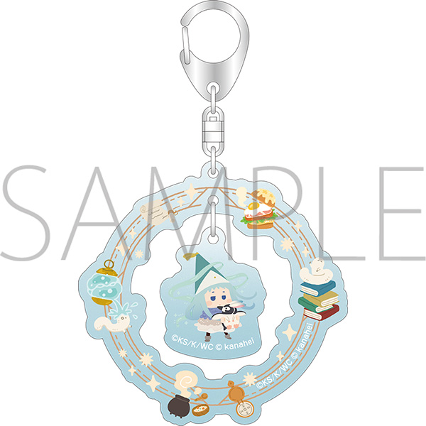 とんがり帽子のアトリエ ゆらゆらアクリルキーホルダー/リチェ カナヘイの小動物コラボ - AniSmile