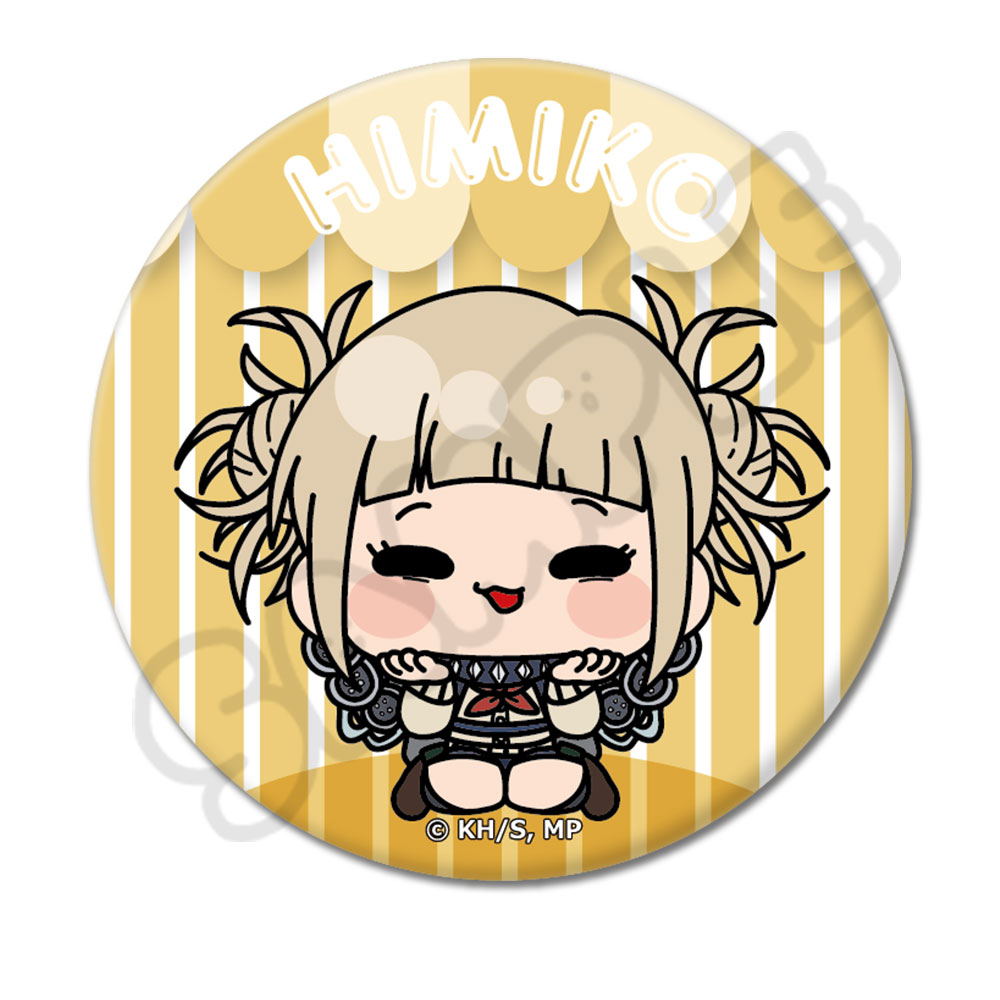 アニメ『僕のヒーローアカデミア』POTEmocho 第7弾 丸形缶バッジ(57mm) PM-OC(トガヒミコ) 图片 2 | AniSmile