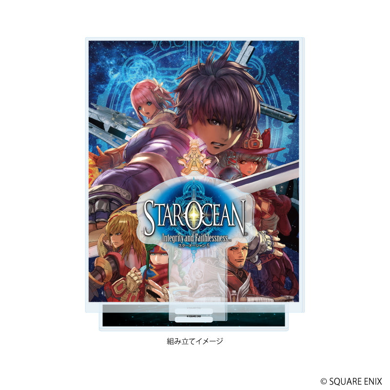 アクリルジオラマ「スターオーシャンシリーズ」04/STAR OCEAN -Integrity and Faithlessness-(公式イラスト) Image 2 | AniSmile