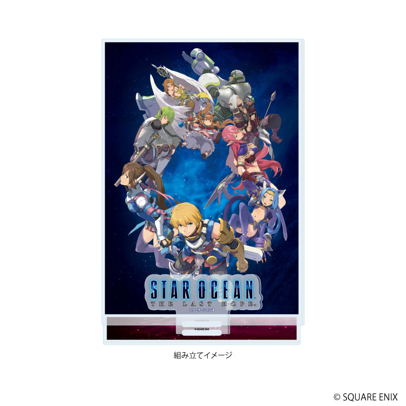 アクリルジオラマ「スターオーシャンシリーズ」03/STAR OCEAN -THE LAST HOPE-(公式イラスト) 画像 2 | AniSmile