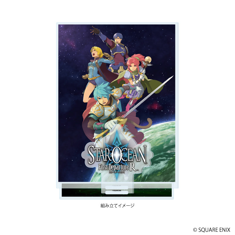 アクリルジオラマ「スターオーシャンシリーズ」01/STAR OCEAN First Departure R(公式イラスト) Image 2 | AniSmile