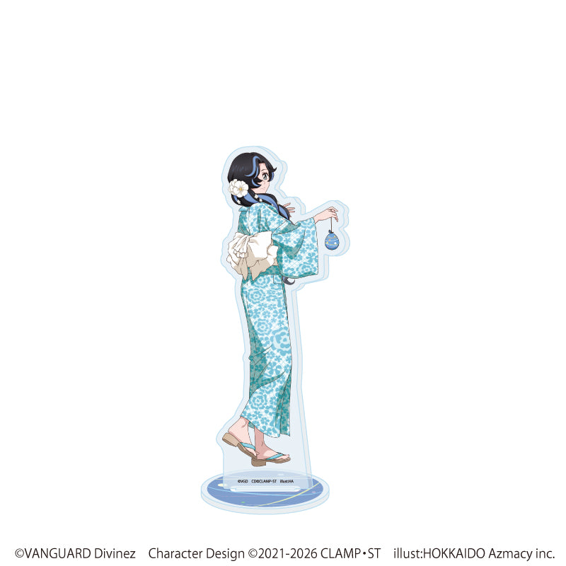 アクリルスタンド「カードファイト!!ヴァンガード Divinez」05/石川クルミ 浴衣ver.(描き下ろしイラスト) - official product image | AniSmile