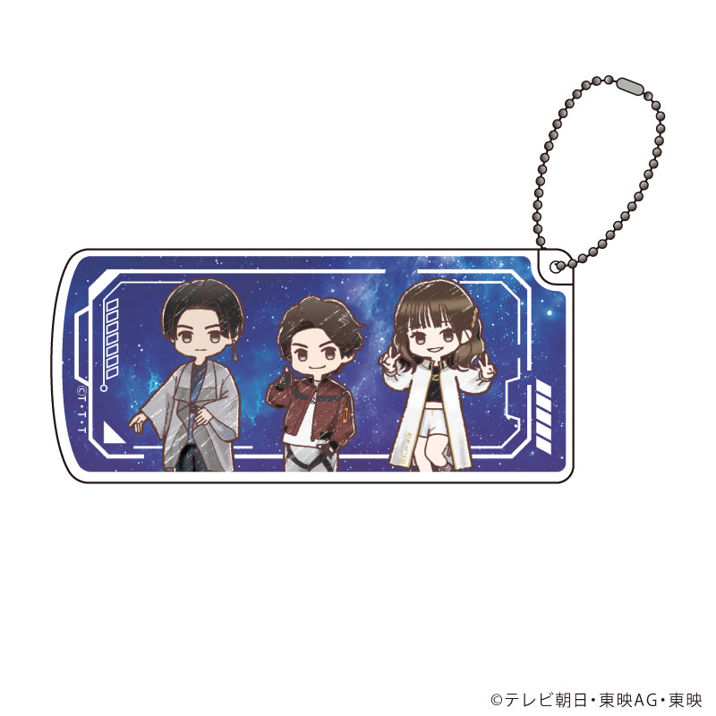 スライド式小物ケース「超宇宙刑事ギャバン インフィニティ」02/集合デザインB(グラフアートイラスト) - official product image | AniSmile