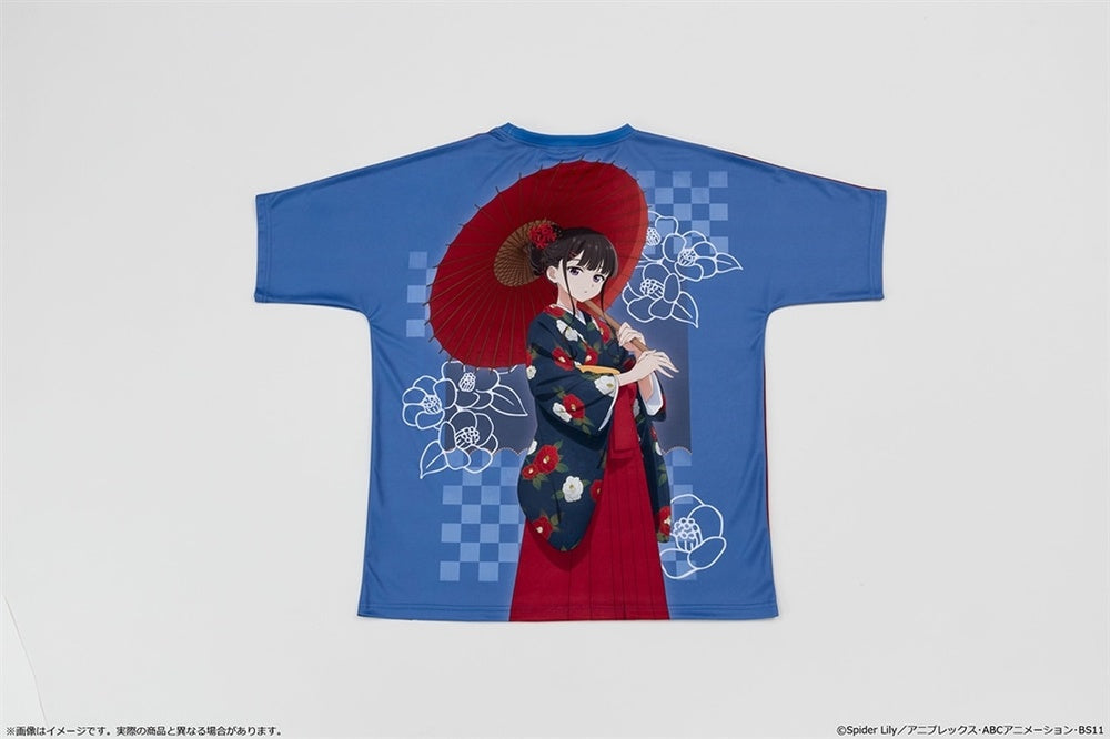 TVアニメ「リコリス・リコイル」フルグラフィックTシャツ 和モダンVer. 井ノ上たきな Image 3 | AniSmile
