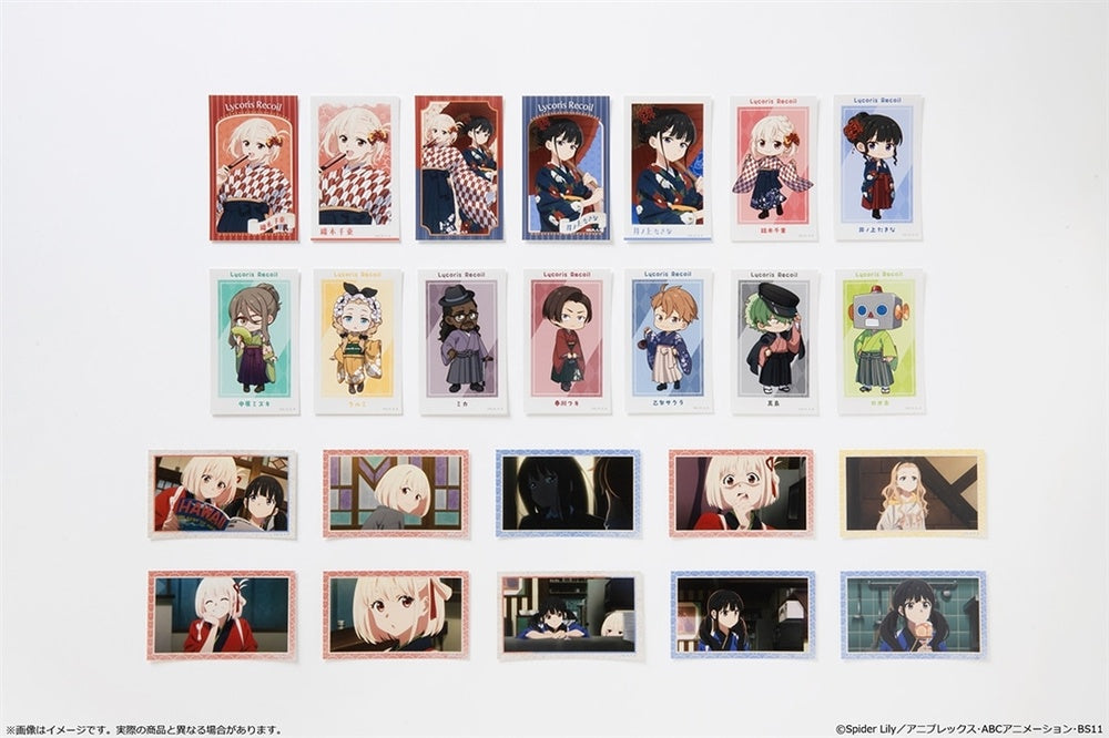 TVアニメ「リコリス・リコイル」ミニブロマイドコレクション 和モダンVer. Pack Image 2 | AniSmile