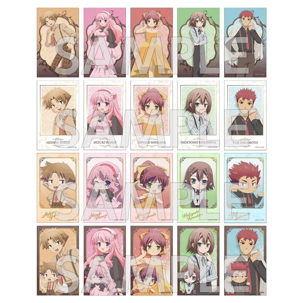 TVアニメ「バカとテストと召喚獣」フォーマルシリーズ ミニブロマイドコレクション PACK - official product image | AniSmile