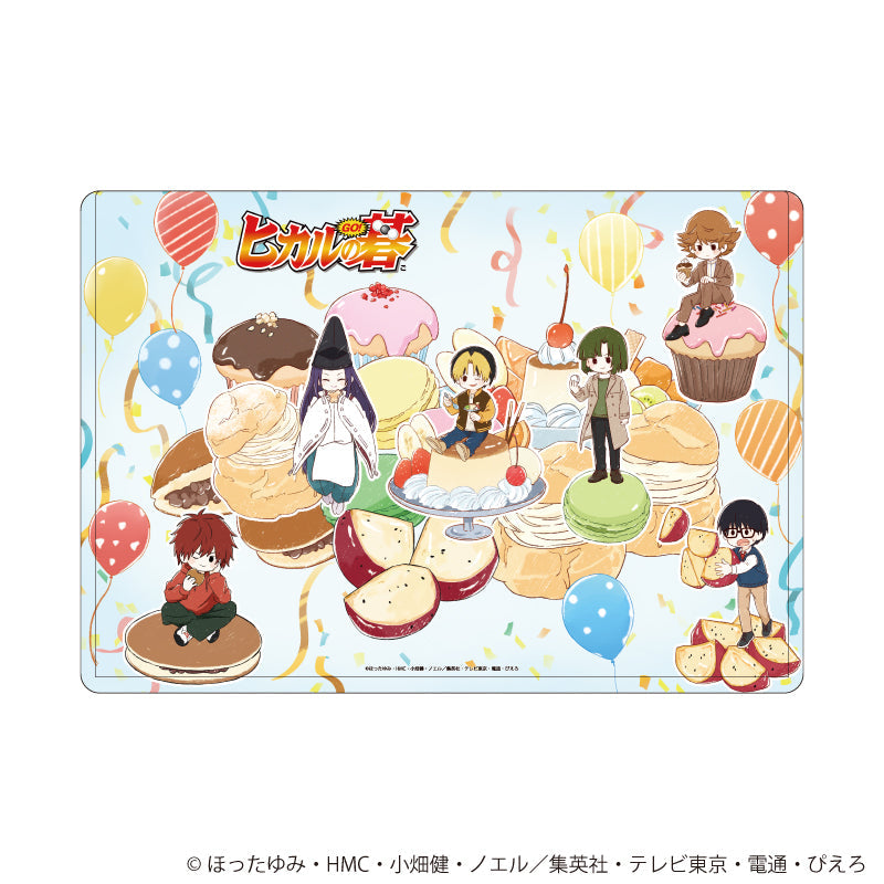 キャラクリアケース「ヒカルの碁」23/集合デザイン お菓子ver.(グラフアートイラスト) - AniSmile