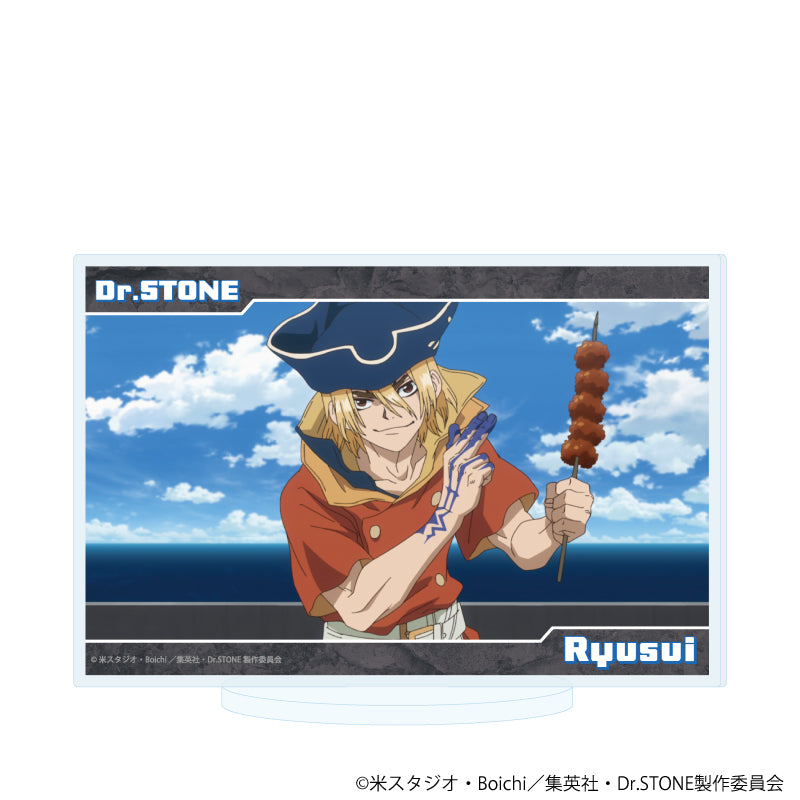 アクリルスタンド「Dr.STONE」77/七海龍水(場面写イラスト) - AniSmile