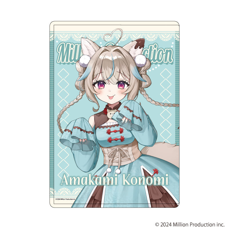 キャラクリアケース「Million Production」03/甘狼このみ チャイナロリータver.(描き起こしイラスト) - AniSmile