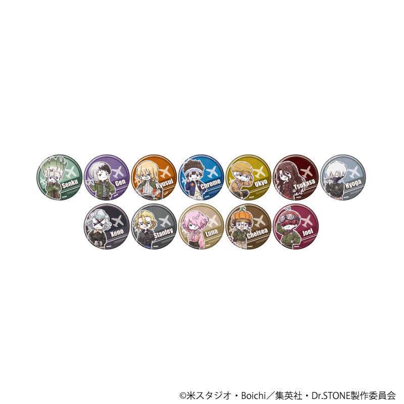 缶バッジ「Dr.STONE」32/フライトジャケットver. ブラインド(全12種)(グラフアートイラスト) - AniSmile