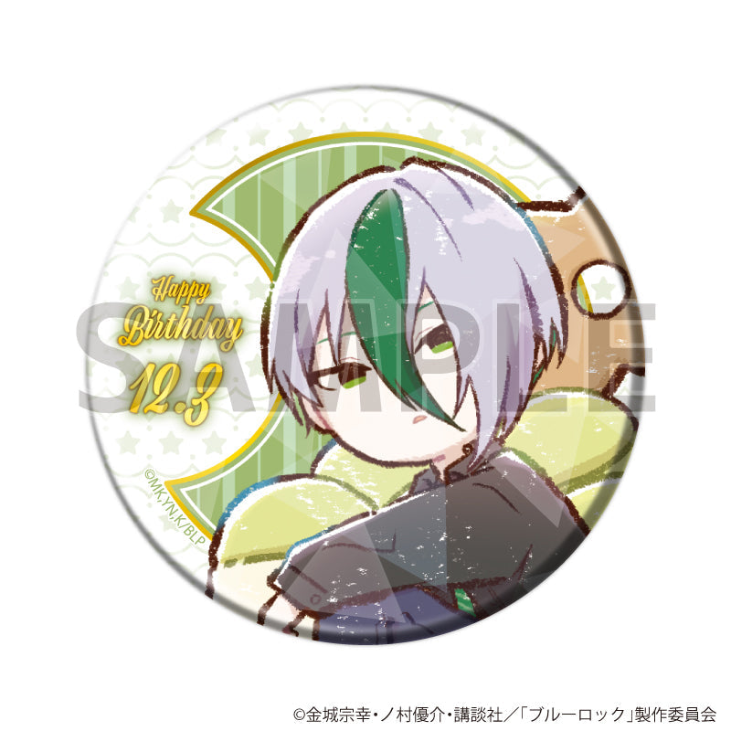 ホログラム缶バッジ(57mm)「TVアニメ『ブルーロック』」21/誕生日ver. 乙夜 影汰(グラフアートイラスト) - AniSmile