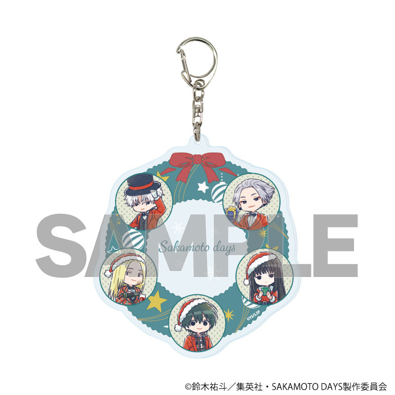 デカアクリルキーホルダー「SAKAMOTO DAYS」21/デザインB クリスマスver.(グラフアートイラスト) - AniSmile