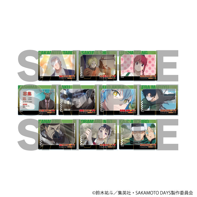 アクリルカード「SAKAMOTO DAYS」16/ブラインド(全10種)(場面写イラスト) - AniSmile