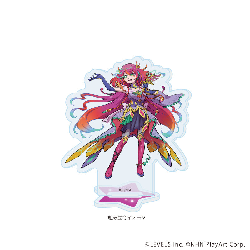 アクリルスタンドプレート「妖怪ウォッチ ぷにぷに」08/雲雀朱音 2ndコーデ(公式イラスト) 画像 2 | AniSmile