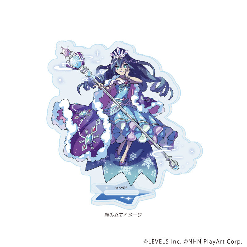アクリルスタンドプレート「妖怪ウォッチ ぷにぷに」05/クイーン ふぶき姫(公式イラスト) 画像 2 | AniSmile