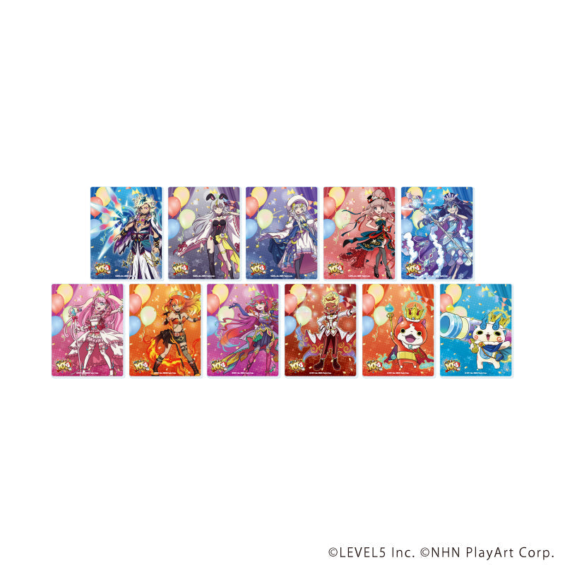 アクリルカード「妖怪ウォッチ ぷにぷに」01/ブラインド(全11種)(公式イラスト) - AniSmile