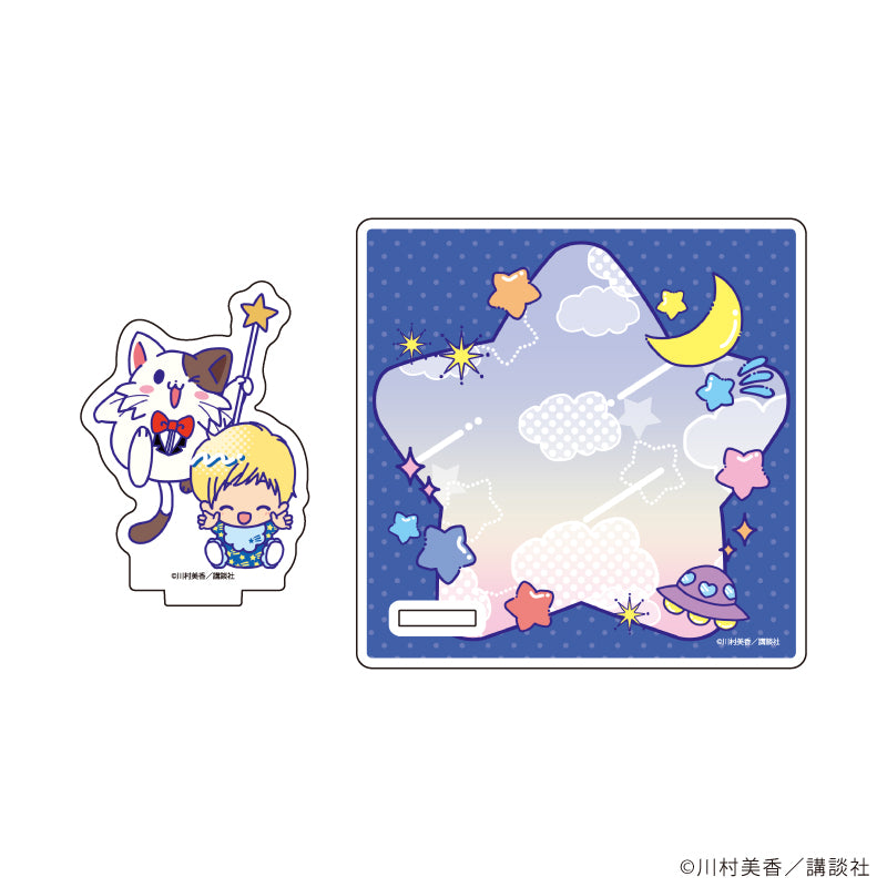 アクリルコースタースタンド「だぁ!だぁ!だぁ!」01/ルゥ&ワンニャー 星空ファッションver.(Candy artイラスト) - 公式商品画像 | AniSmile