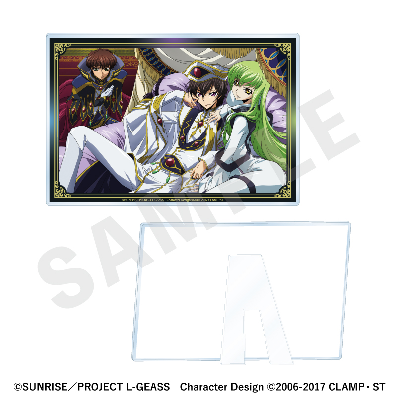 「コードギアス 反逆のルルーシュ」 アクリルパネル (B) - official product image | AniSmile