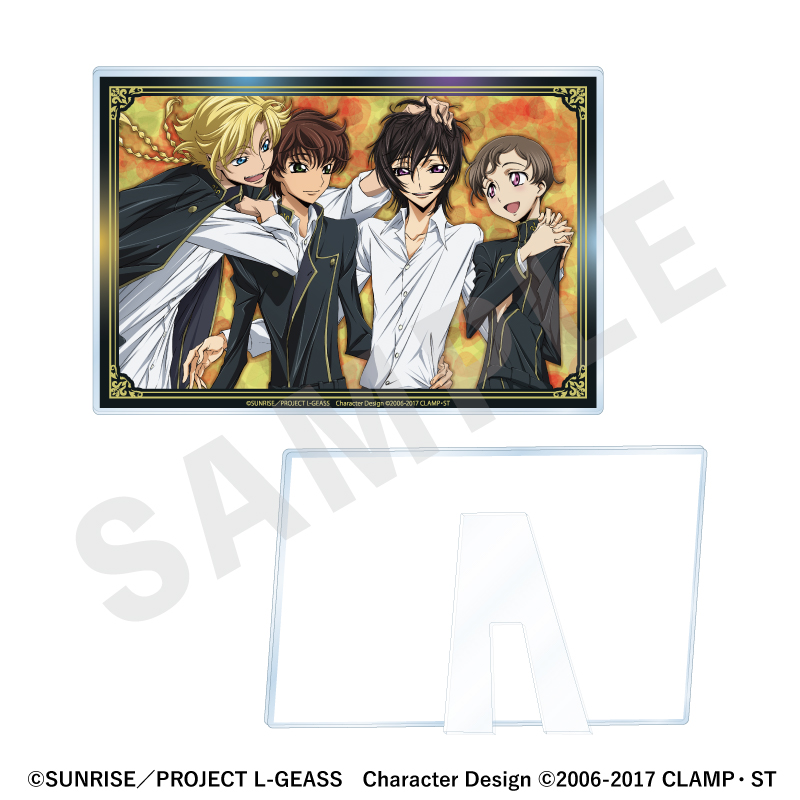 「コードギアス 反逆のルルーシュ」 アクリルパネル (C) - official product image | AniSmile