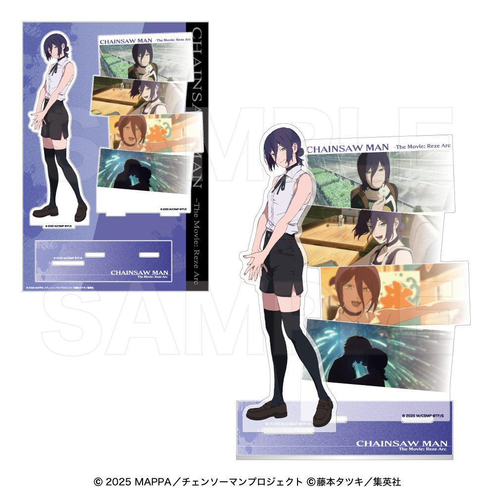 チェンソーマン レゼ篇 ストーリーショットジオラマアクリルスタンド レゼ - official product image | AniSmile