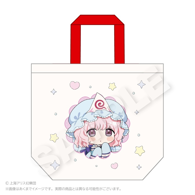 東方Project トートバッグ ちびっこver. 西行寺 幽々子 - official product image | AniSmile