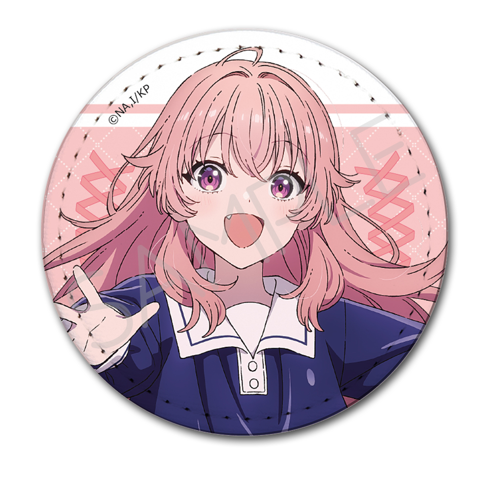 TVアニメ「きみが死ぬまで恋をしたい」 レザーバッジ B(カガリ・ミミ) 图片 2 | AniSmile