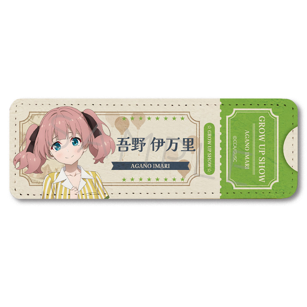 「グロウアップショウ ~ひまわりのサーカス団~」 レザーバッジ(ロング) C(伊万里) Image 2 | AniSmile