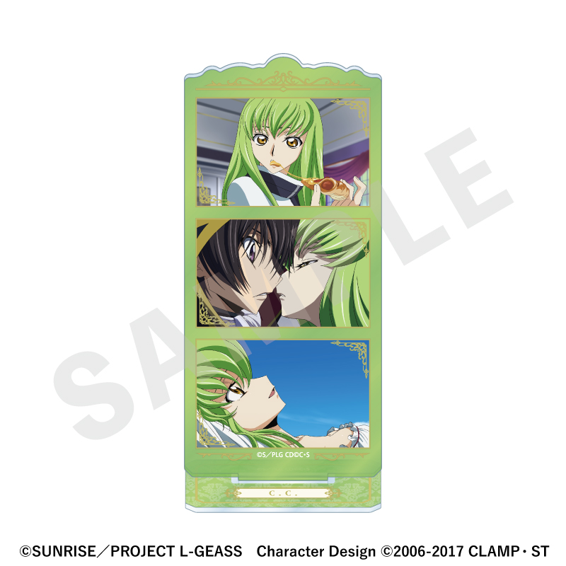 「コードギアス 反逆のルルーシュ」 シーンアクリルスタンド(C.C.) - AniSmile