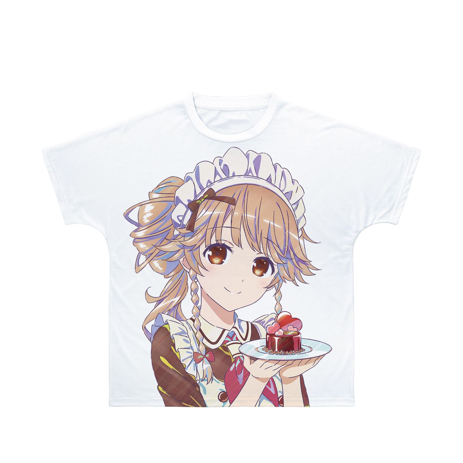 劇場版 ハイスクール・フリート 描き下ろし 納沙 幸子 バレンタインver. Ani-Art clear label 第2弾 フルグラフィックTシャツユニセックス(サイズ/XXXL) - AniSmile