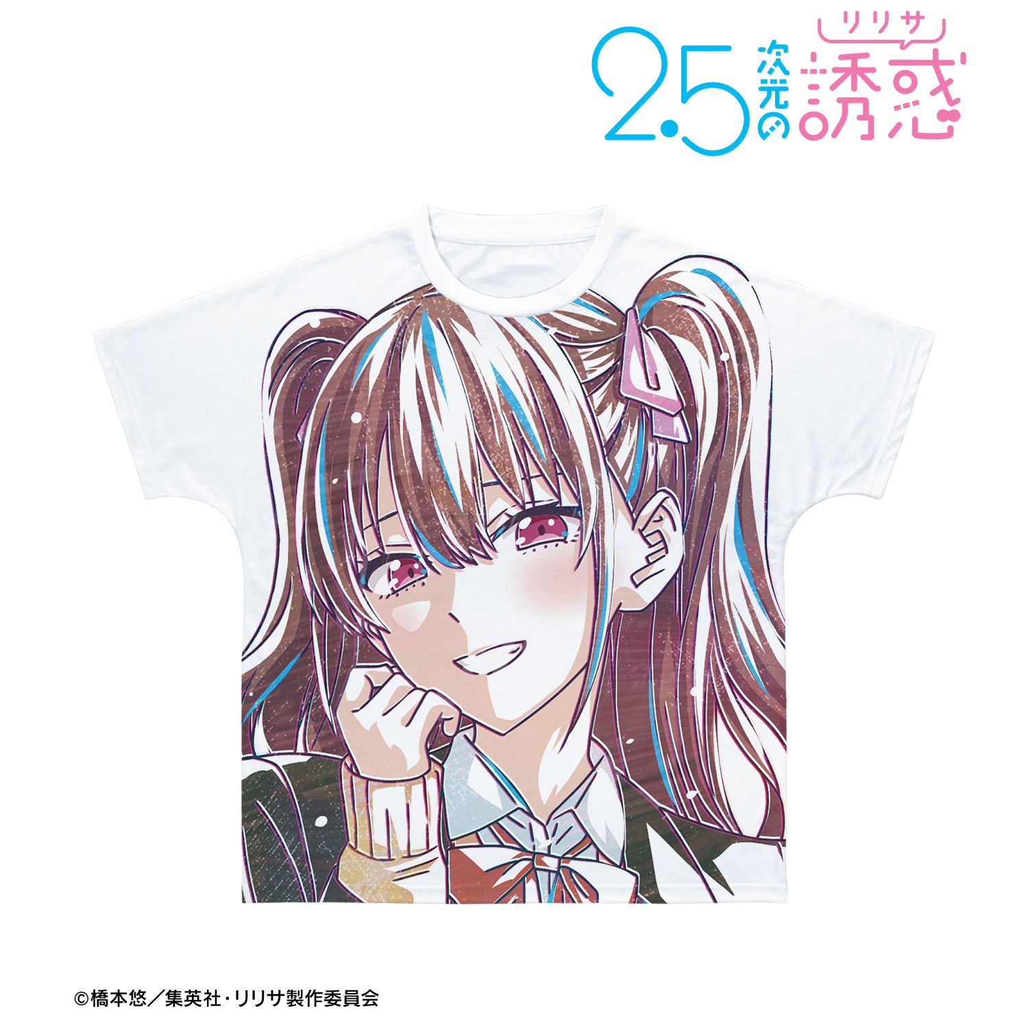 TVアニメ『2.5次元の誘惑』 橘美花莉 Ani-Art フルグラフィックTシャツユニセックス(サイズ/S) Image 3 | AniSmile