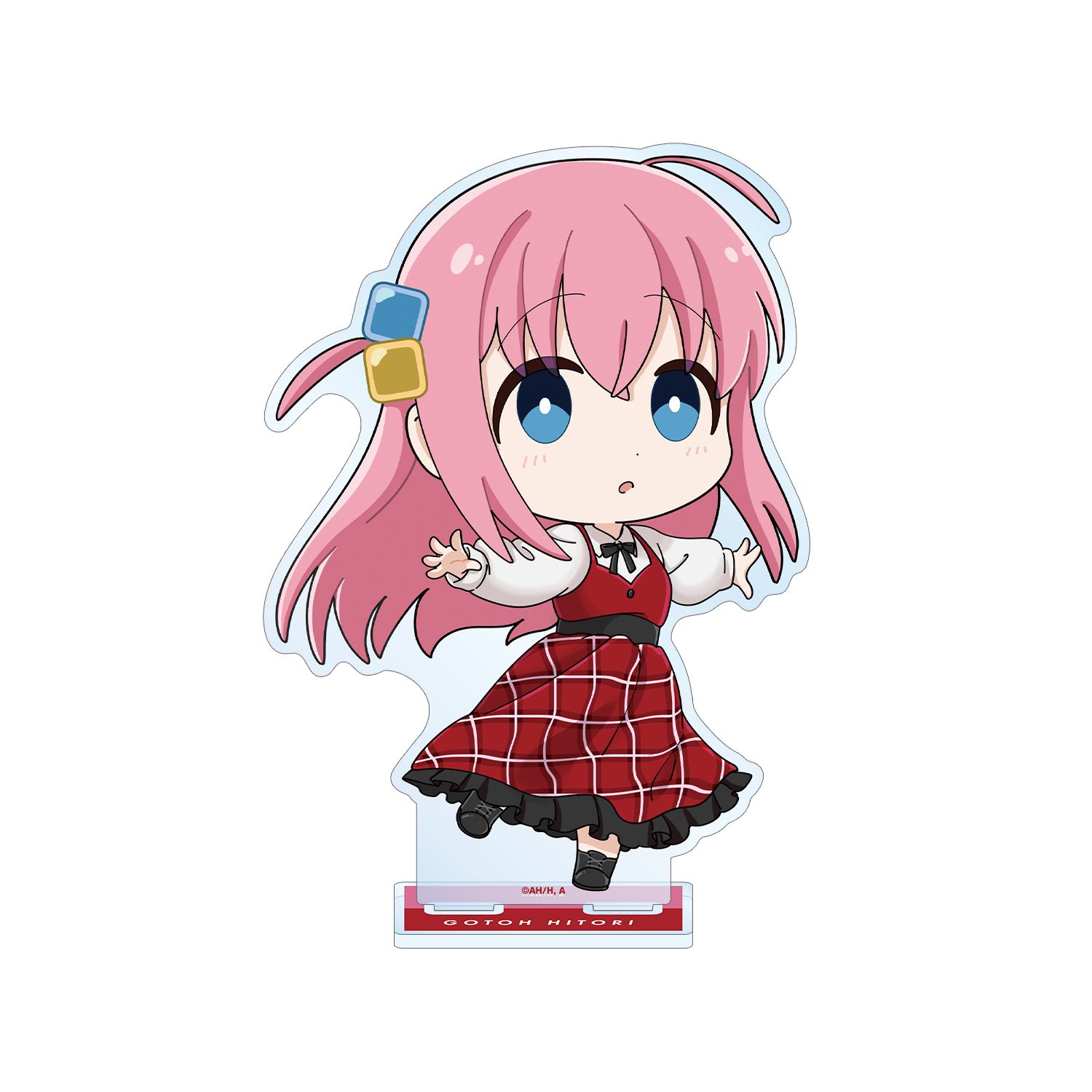 アニメ「ぼっち・ざ・ろっく!」 後藤ひとり A ちびキャラ 赤いドレスver. BIGアクリルスタンド - AniSmile