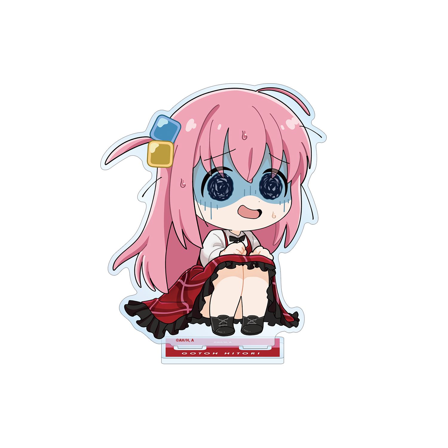 アニメ「ぼっち・ざ・ろっく!」 後藤ひとり B ちびキャラ 赤いドレスver. BIGアクリルスタンド - AniSmile