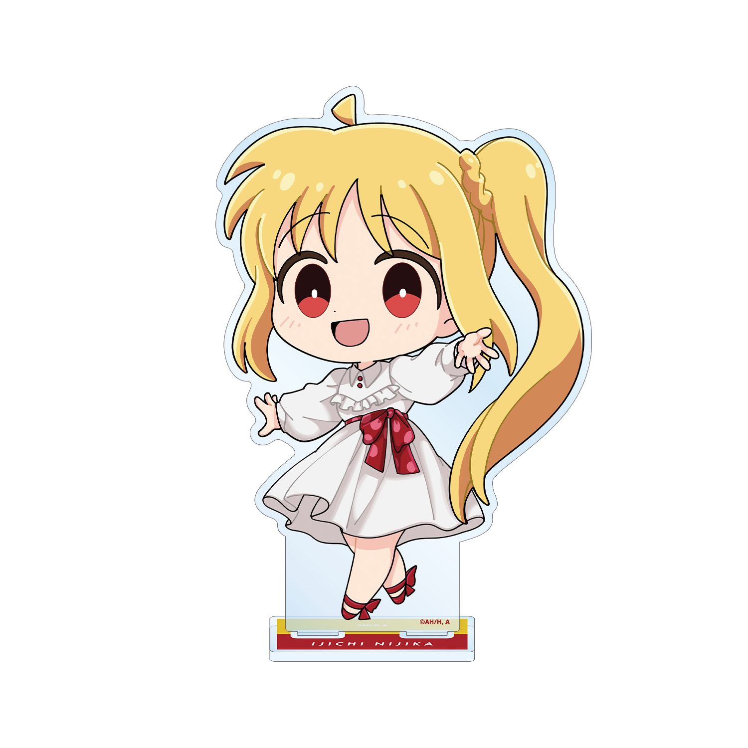 アニメ「ぼっち・ざ・ろっく!」 伊地知虹夏 ちびキャラ 赤いドレスver. BIGアクリルスタンド - AniSmile