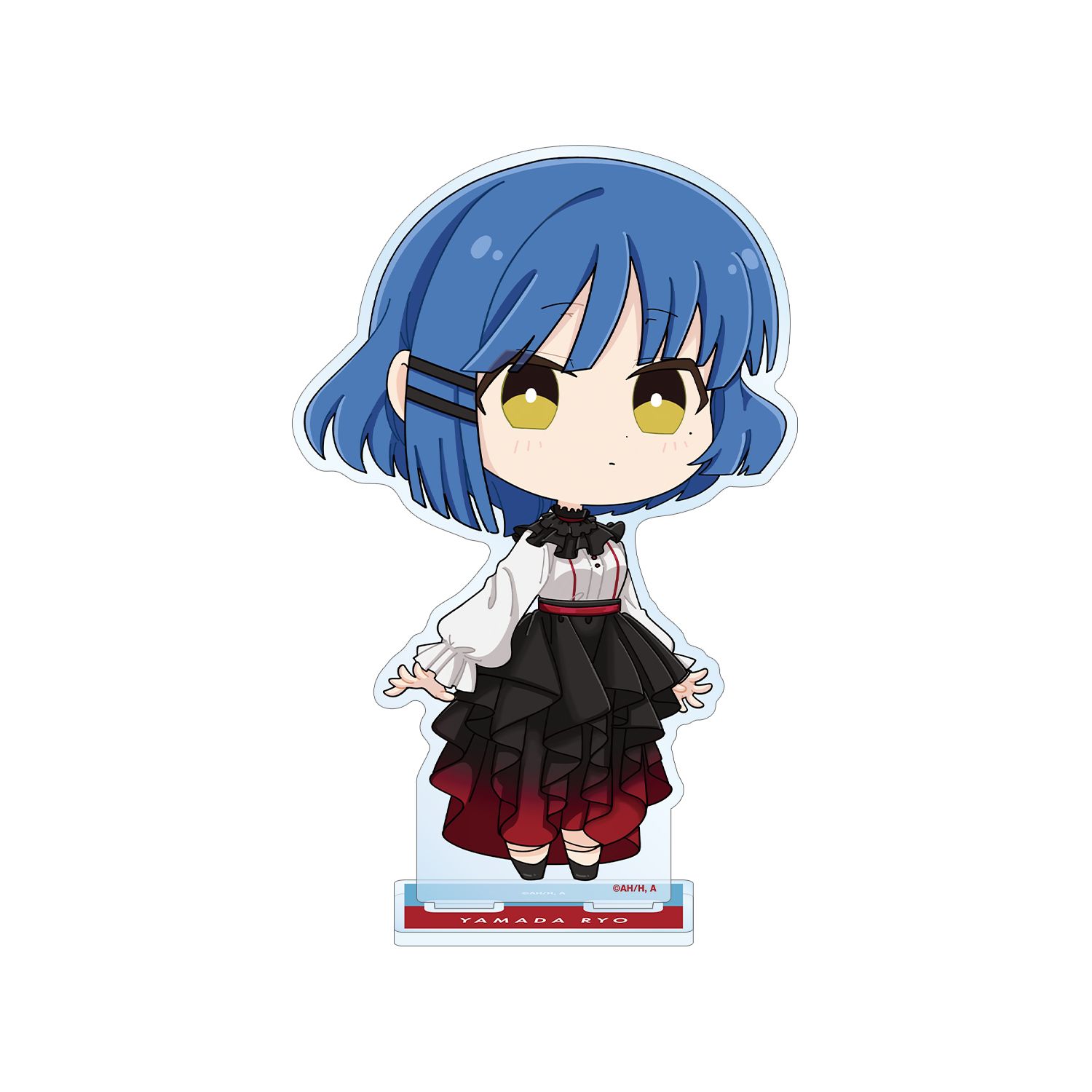 アニメ「ぼっち・ざ・ろっく!」 山田リョウ ちびキャラ 赤いドレスver. BIGアクリルスタンド - AniSmile