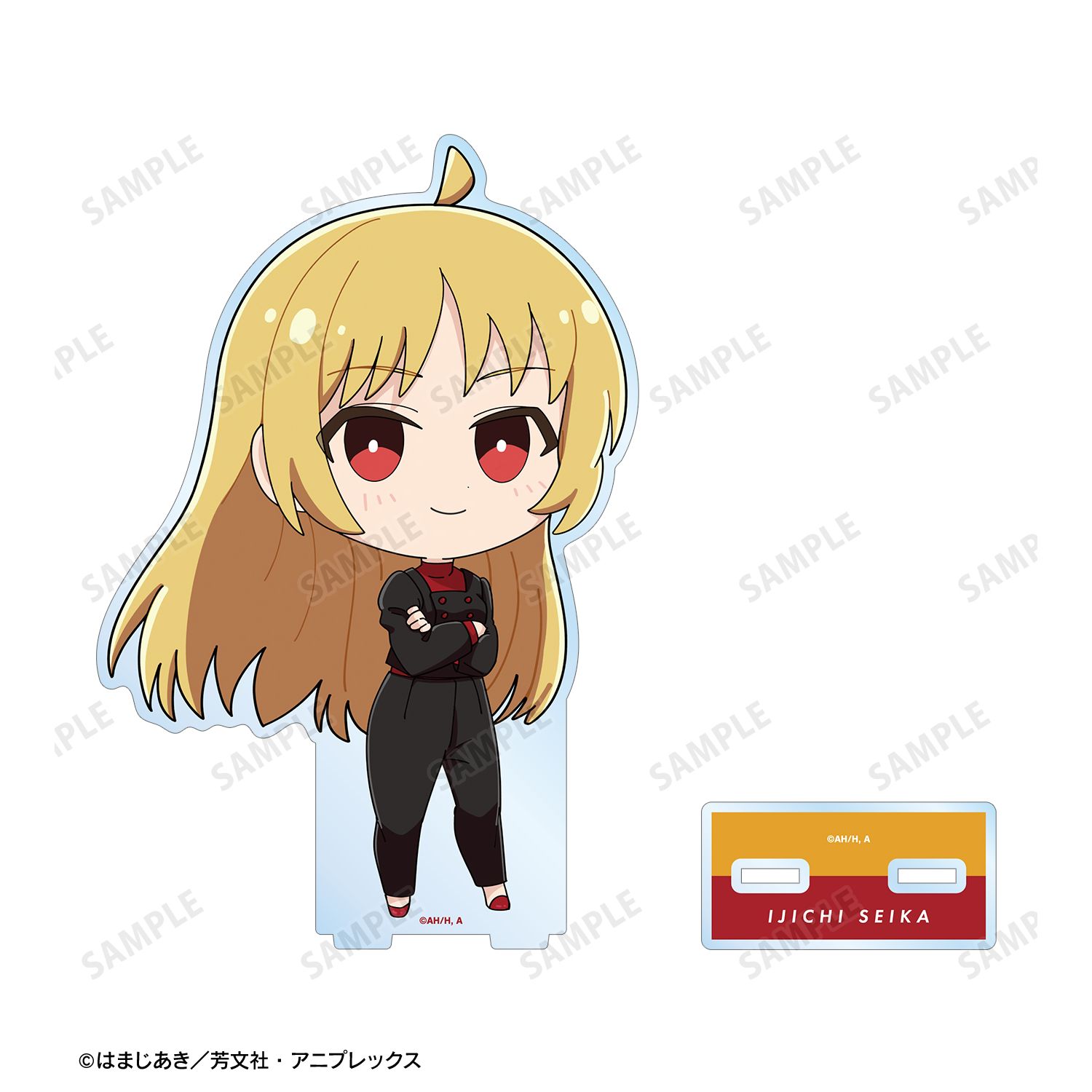 アニメ「ぼっち・ざ・ろっく!」 伊地知星歌 ちびキャラ 赤いドレスver. BIGアクリルスタンド 图片 3 | AniSmile