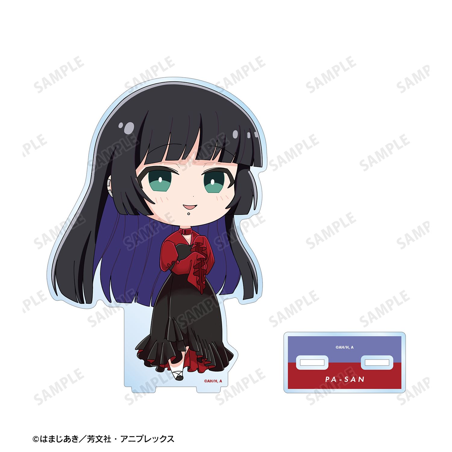 アニメ「ぼっち・ざ・ろっく!」 PAさん ちびキャラ 赤いドレスver. BIGアクリルスタンド Image 3 | AniSmile
