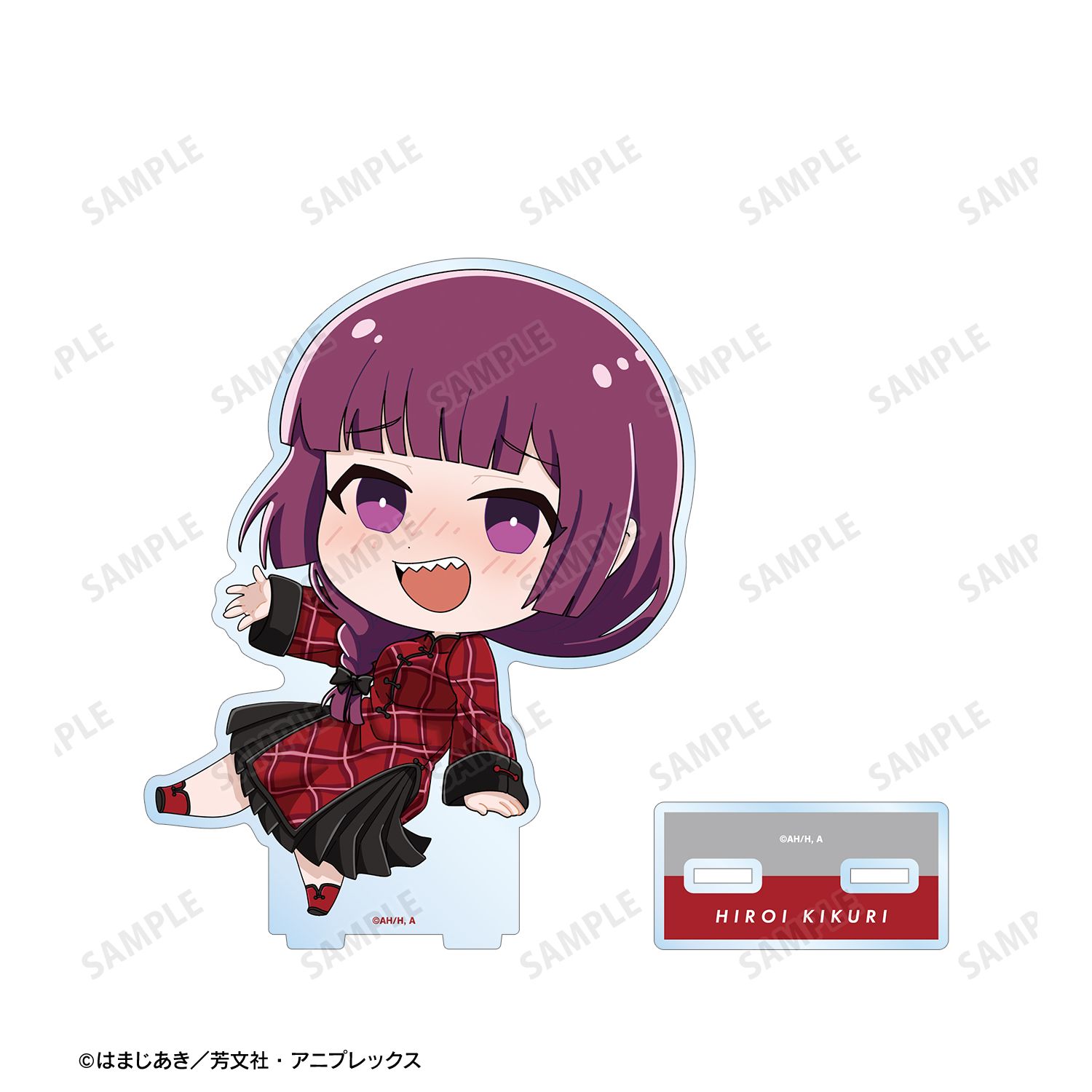 アニメ「ぼっち・ざ・ろっく!」 廣井きくり ちびキャラ 赤いドレスver. BIGアクリルスタンド Image 3 | AniSmile
