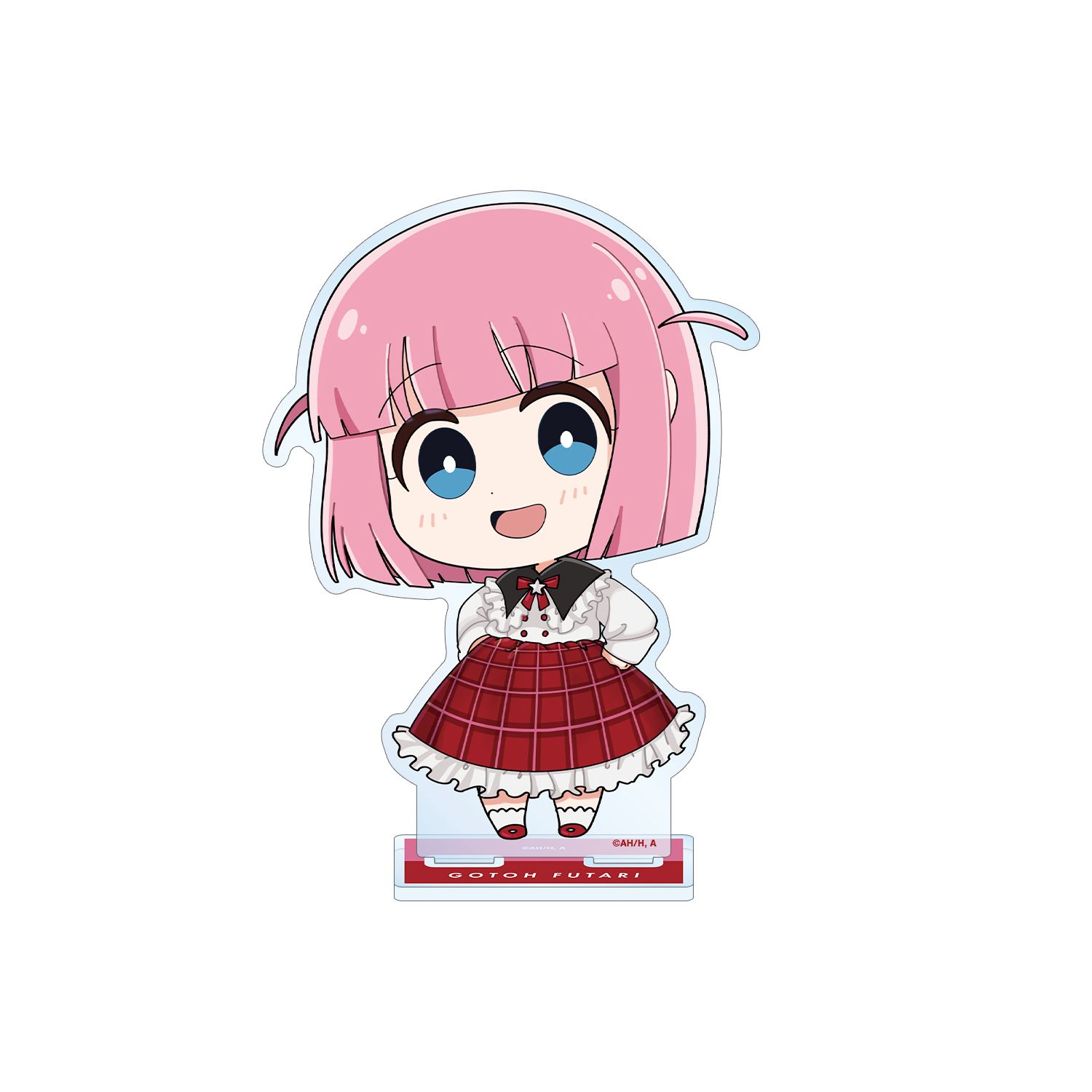 アニメ「ぼっち・ざ・ろっく!」 後藤ふたり ちびキャラ 赤いドレスver. BIGアクリルスタンド - AniSmile