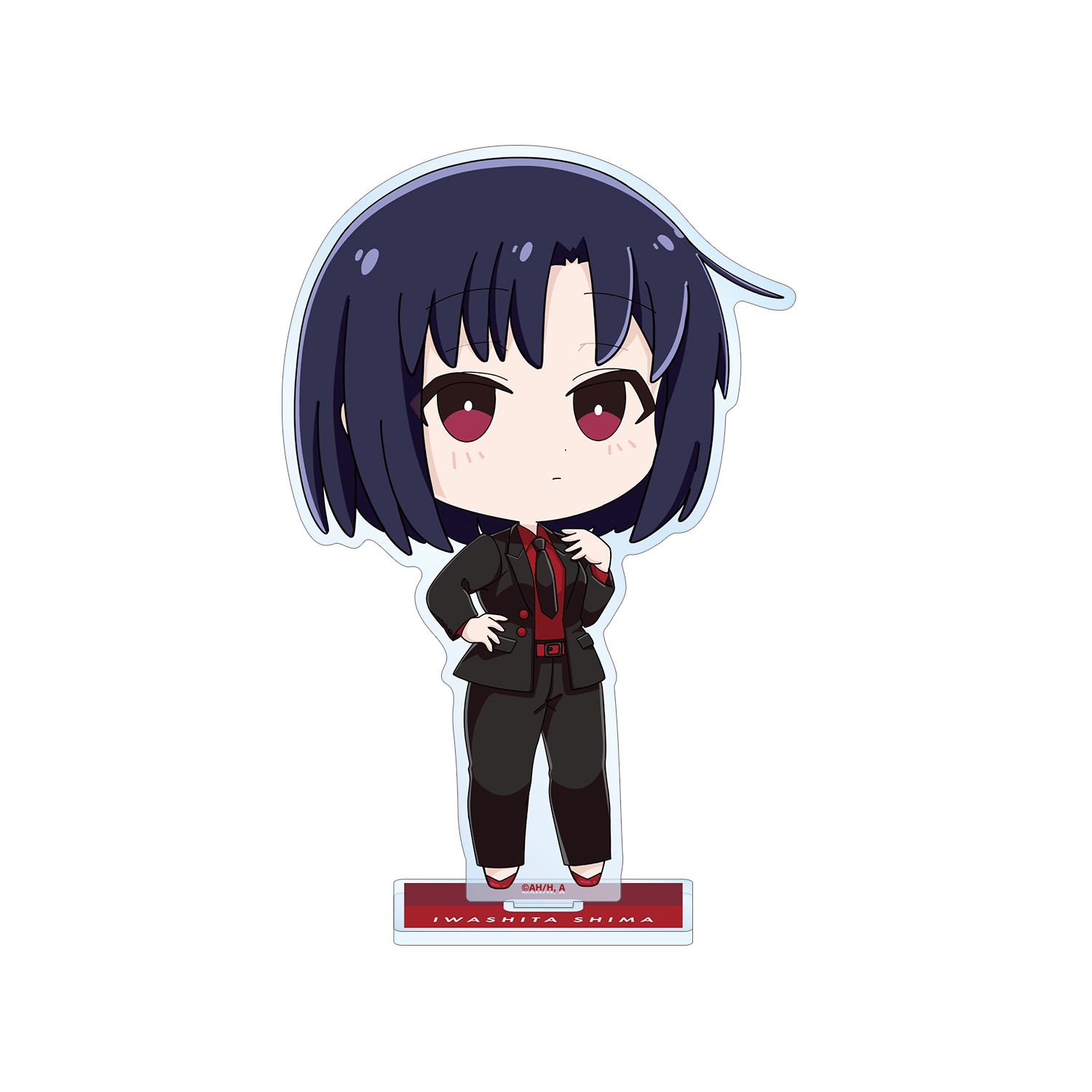 アニメ「ぼっち・ざ・ろっく!」 岩下志麻 ちびキャラ 赤いドレスver. BIGアクリルスタンド - AniSmile