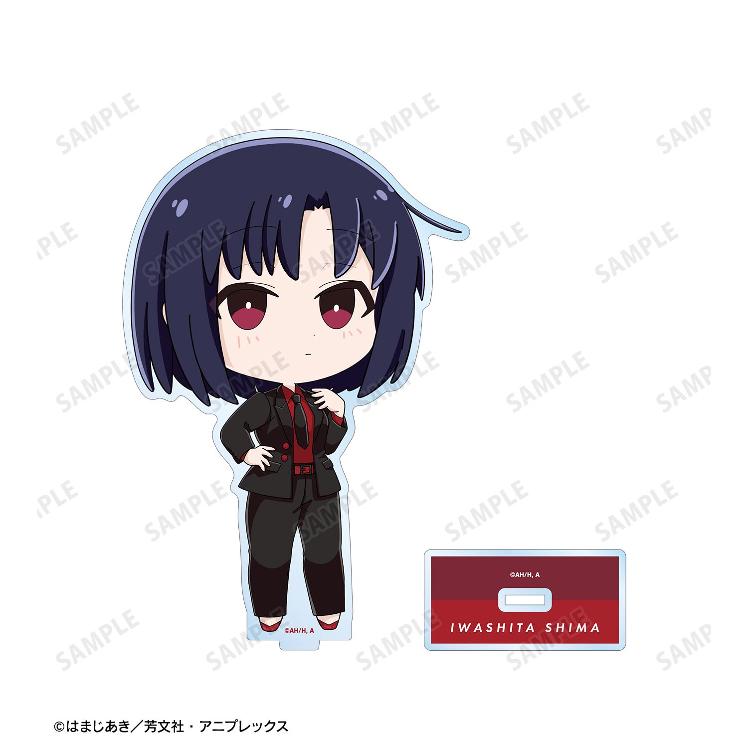 アニメ「ぼっち・ざ・ろっく!」 岩下志麻 ちびキャラ 赤いドレスver. BIGアクリルスタンド 图片 3 | AniSmile