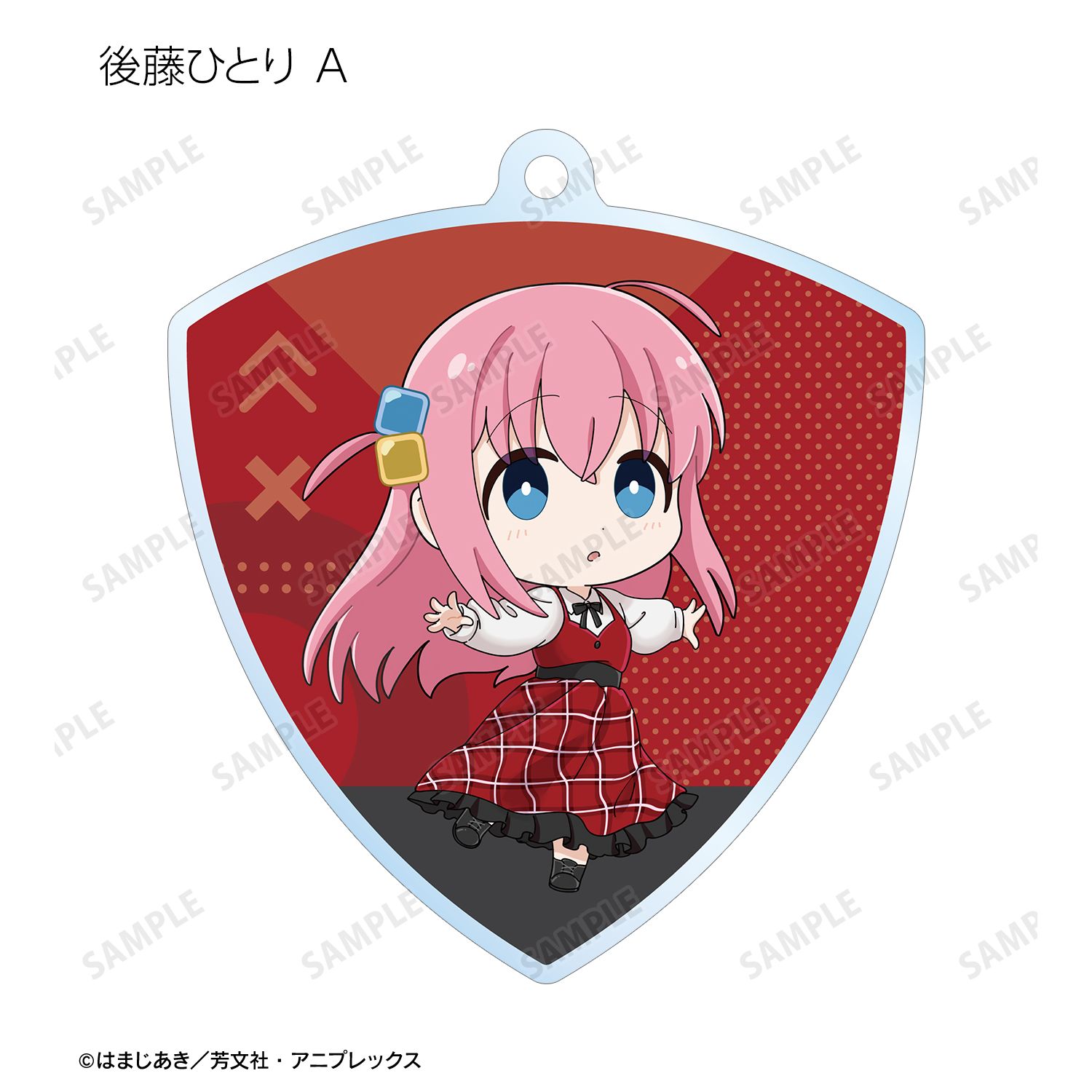 アニメ「ぼっち・ざ・ろっく!」 トレーディング ちびキャラ 赤いドレスver. アクリルキーホルダー(単位/単品) Image 3 | AniSmile