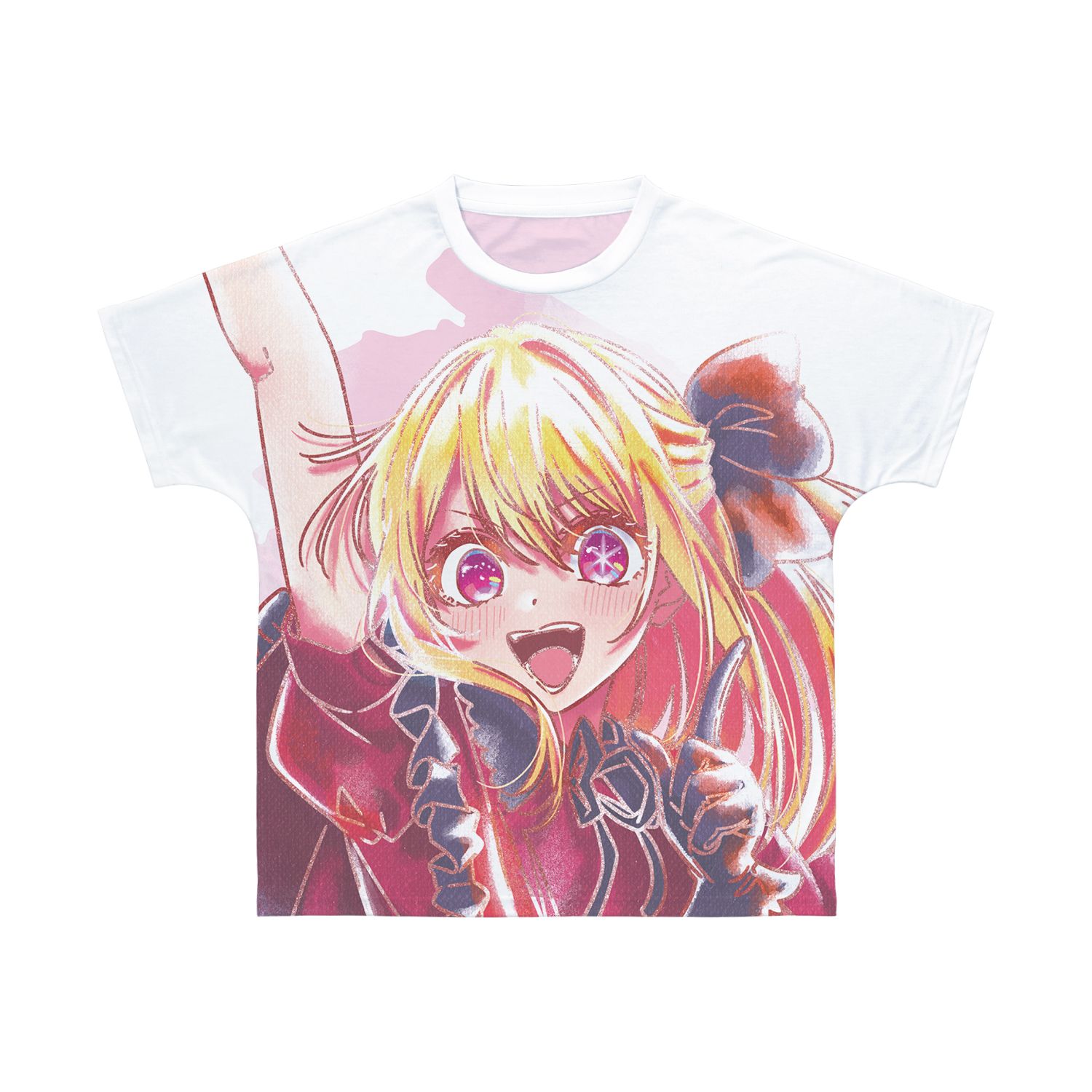 【推しの子】 ルビー Ani-Art aqua label 第2弾 フルグラフィックTシャツユニセックス(サイズ/XXL) Image 3 | AniSmile