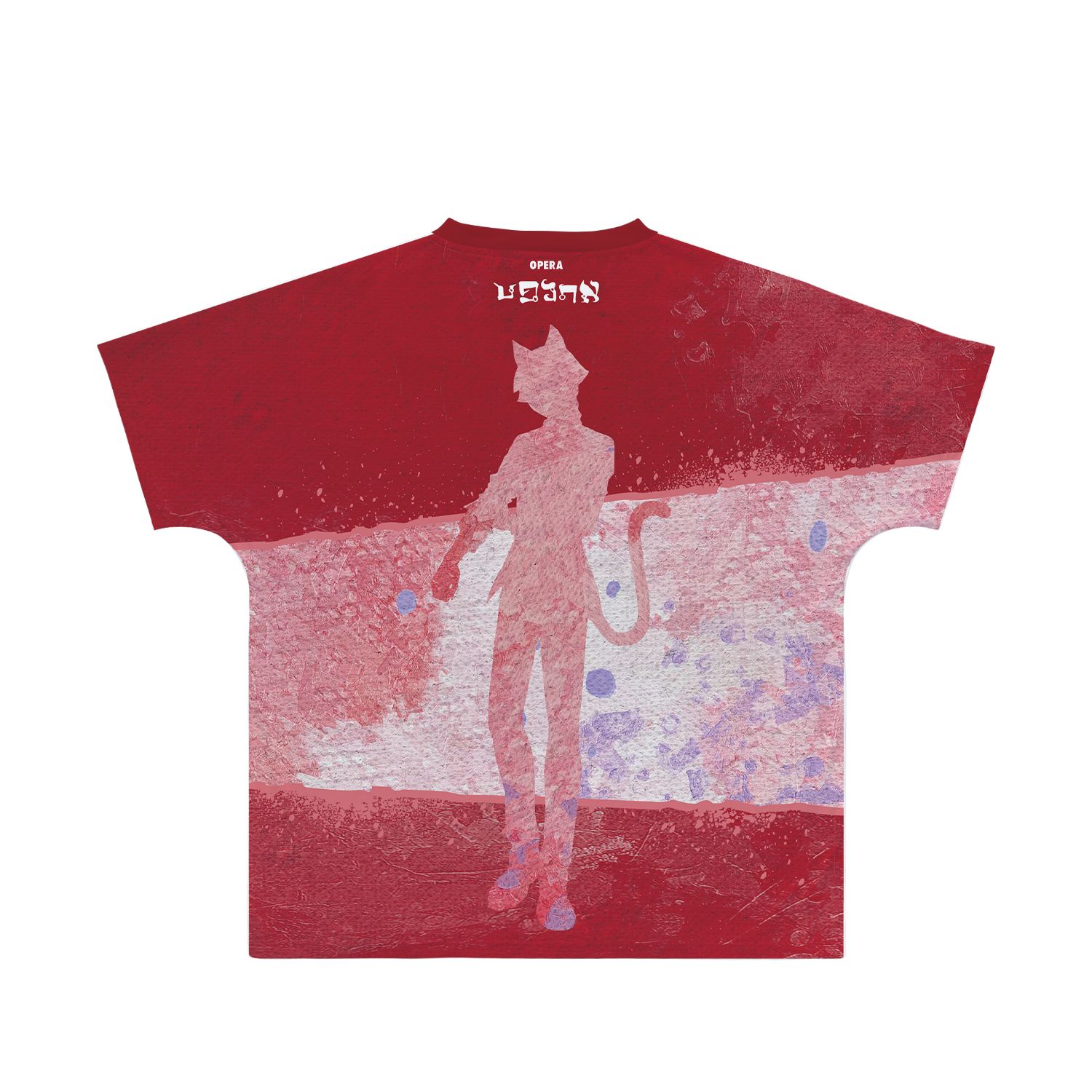 魔入りました!入間くん オペラ grunge CANVAS フルグラフィックTシャツユニセックス(サイズ/XL) Image 3 | AniSmile
