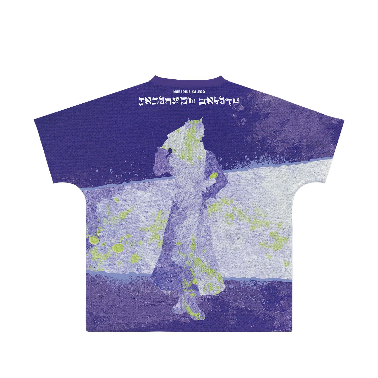 魔入りました!入間くん ナベリウス・カルエゴ grunge CANVAS フルグラフィックTシャツユニセックス(サイズ/M) Image 3 | AniSmile