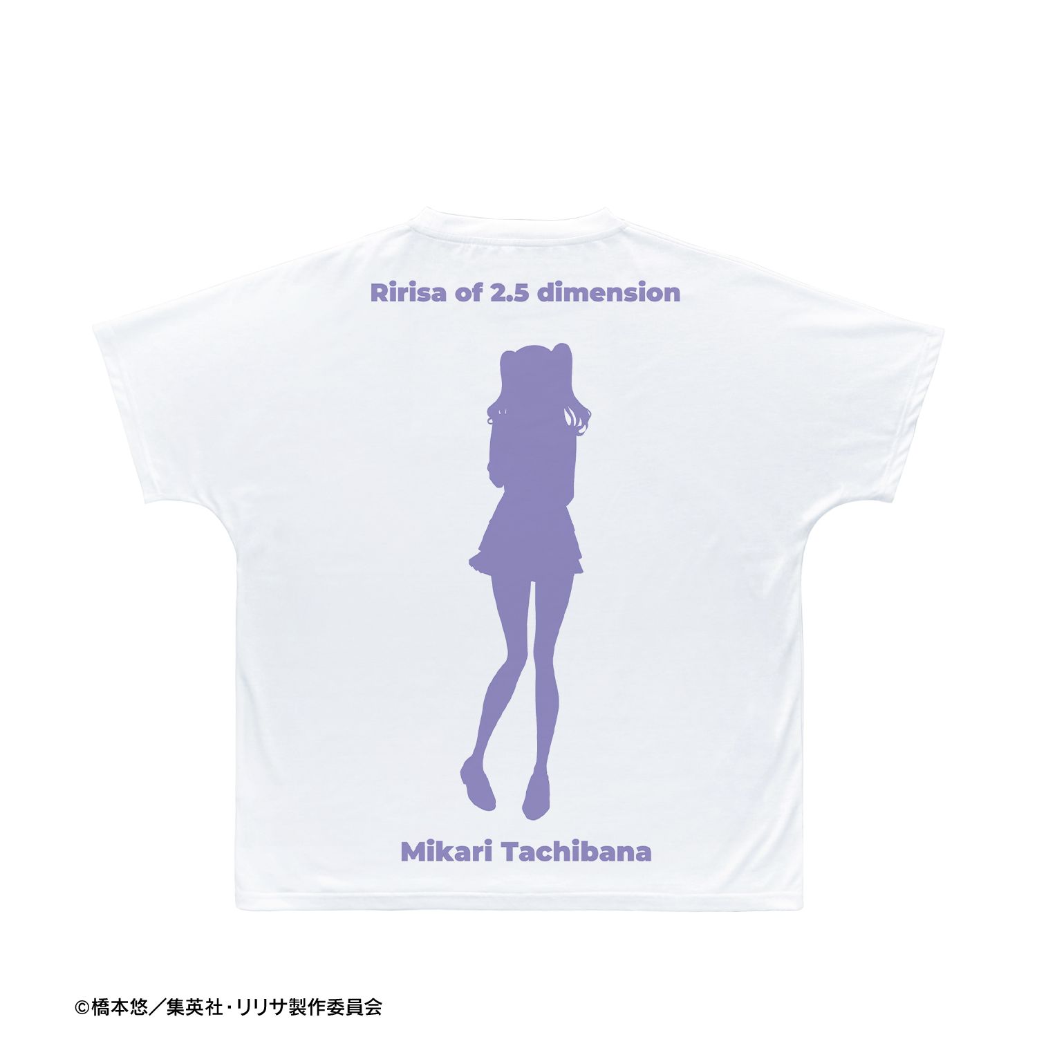 TVアニメ『2.5次元の誘惑』 橘美花莉 Ani-Art フルグラフィックTシャツユニセックス(サイズ/M) Image 3 | AniSmile