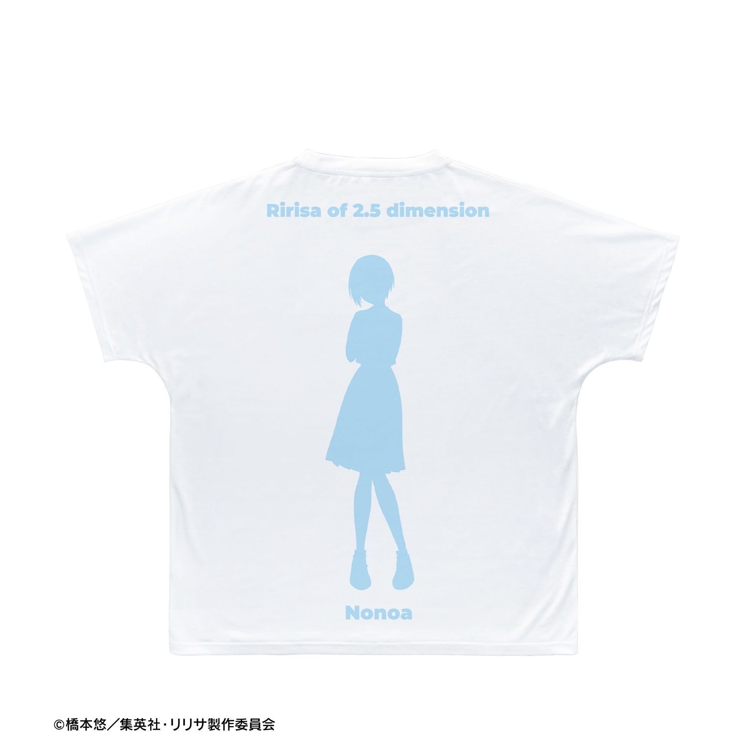 TVアニメ『2.5次元の誘惑』 ノノア Ani-Art フルグラフィックTシャツユニセックス(サイズ/XL) Image 2 | AniSmile