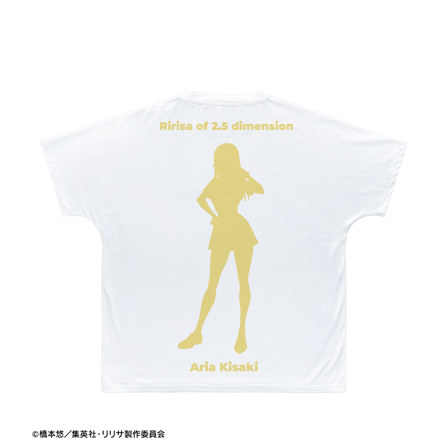 TVアニメ『2.5次元の誘惑』 喜咲アリア Ani-Art フルグラフィックTシャツユニセックス(サイズ/XS) Image 2 | AniSmile
