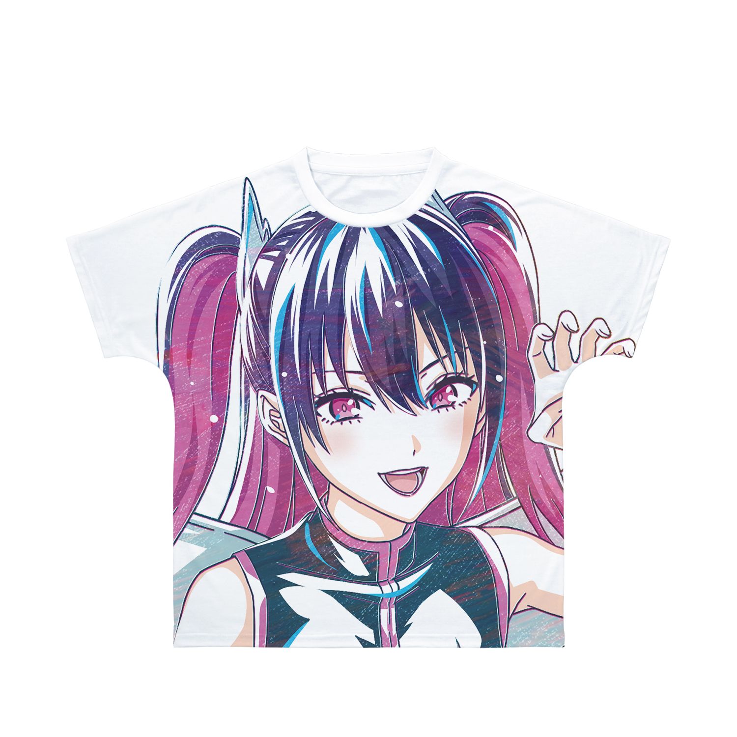 TVアニメ『2.5次元の誘惑』 ミリエラ 天使空挺隊 Ani-Art フルグラフィックTシャツユニセックス(サイズ/L) - official product image | AniSmile